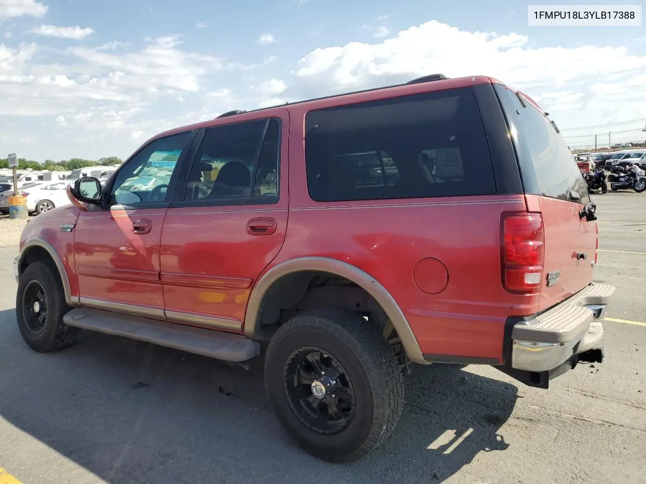 2000 Ford Expedition Eddie Bauer VIN: 1FMPU18L3YLB17388 Lot: 60262825