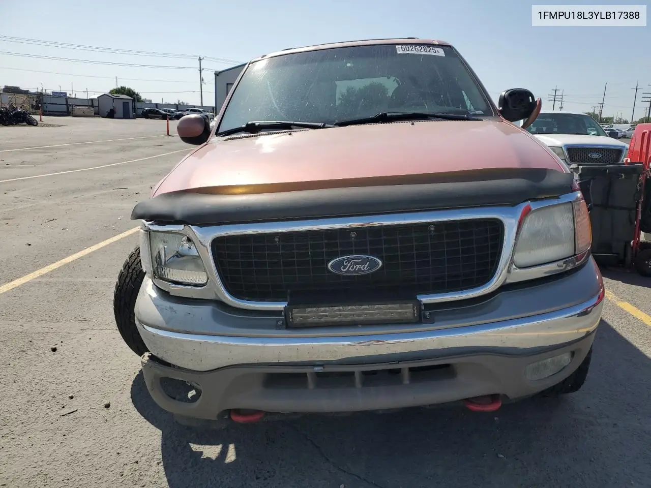 2000 Ford Expedition Eddie Bauer VIN: 1FMPU18L3YLB17388 Lot: 60262825
