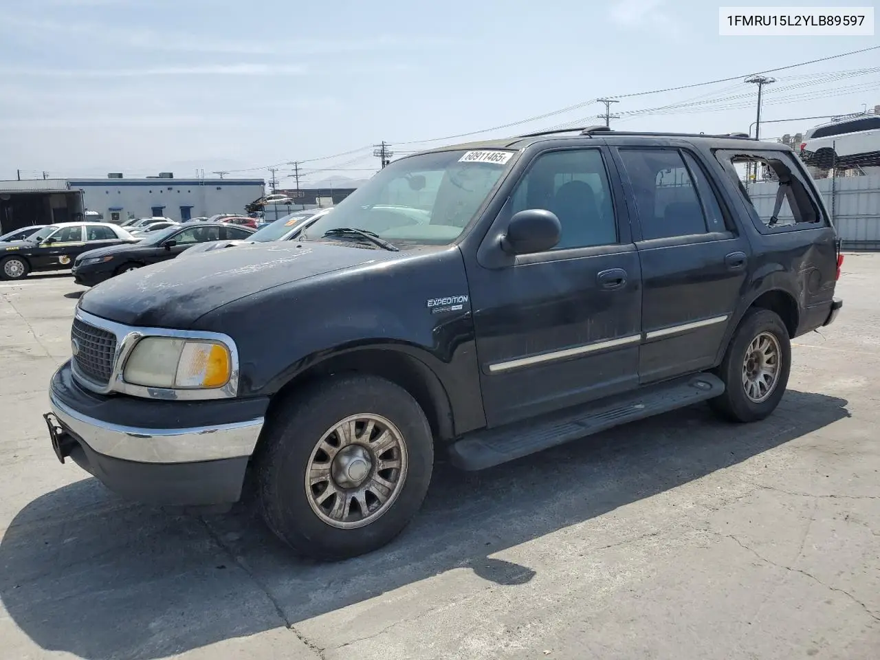2000 Ford Expedition Xlt VIN: 1FMRU15L2YLB89597 Lot: 60911465