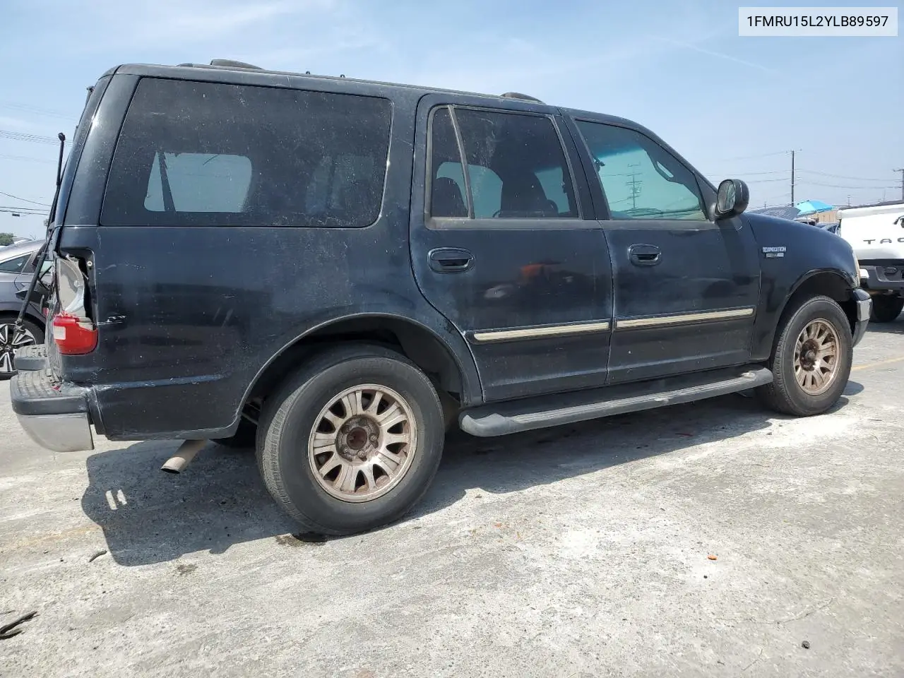 2000 Ford Expedition Xlt VIN: 1FMRU15L2YLB89597 Lot: 60911465