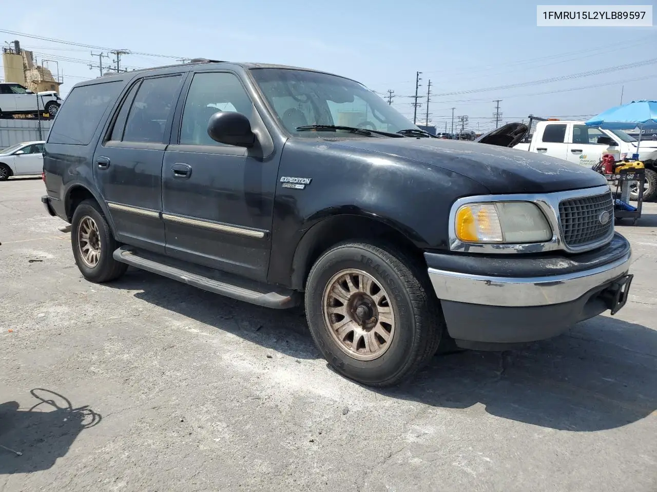 2000 Ford Expedition Xlt VIN: 1FMRU15L2YLB89597 Lot: 60911465