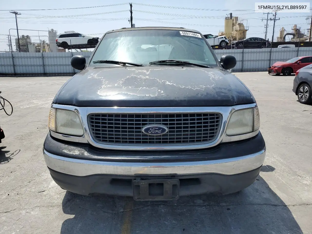 2000 Ford Expedition Xlt VIN: 1FMRU15L2YLB89597 Lot: 60911465