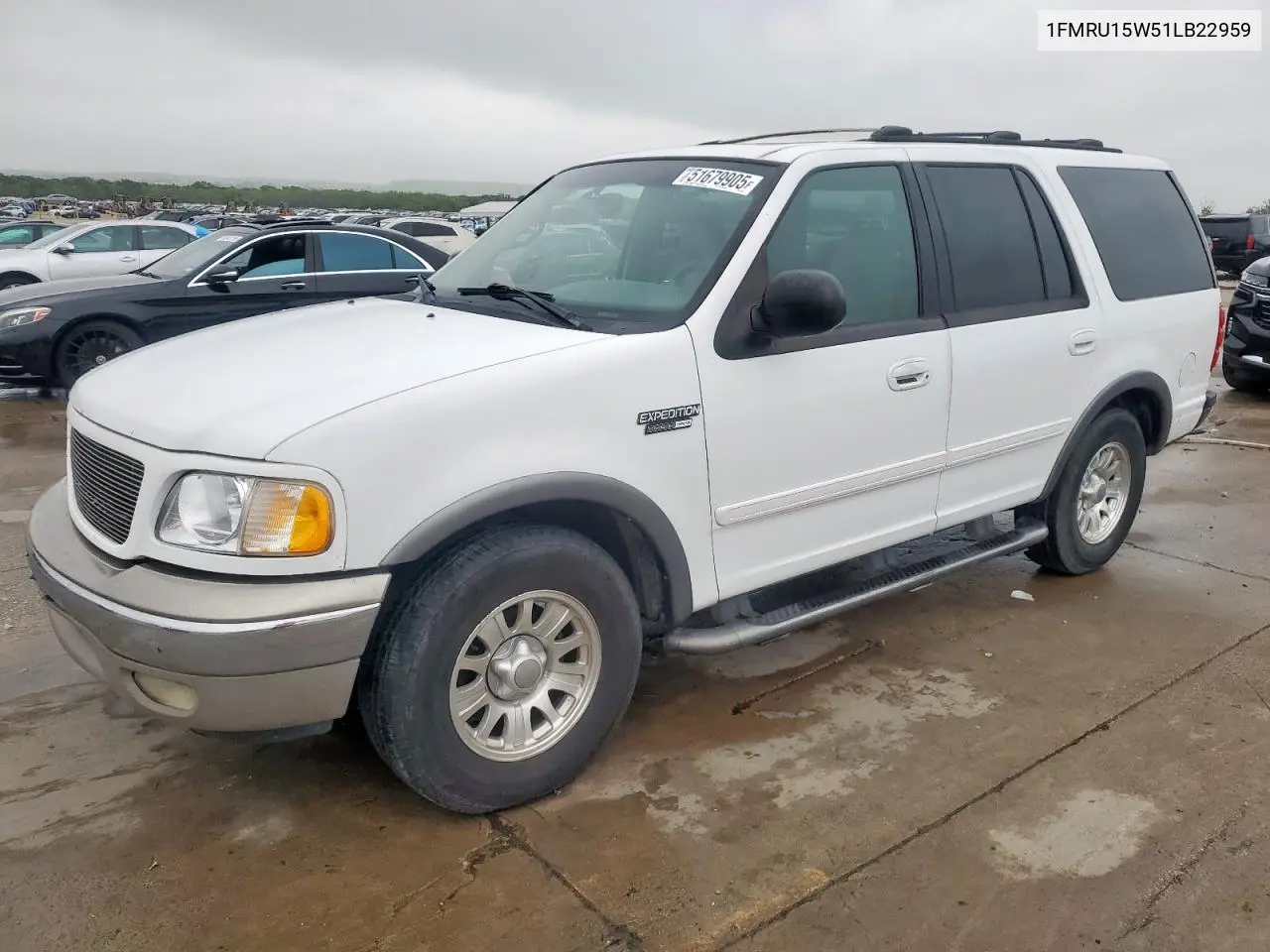2001 Ford Expedition Xlt VIN: 1FMRU15W51LB22959 Lot: 51679905
