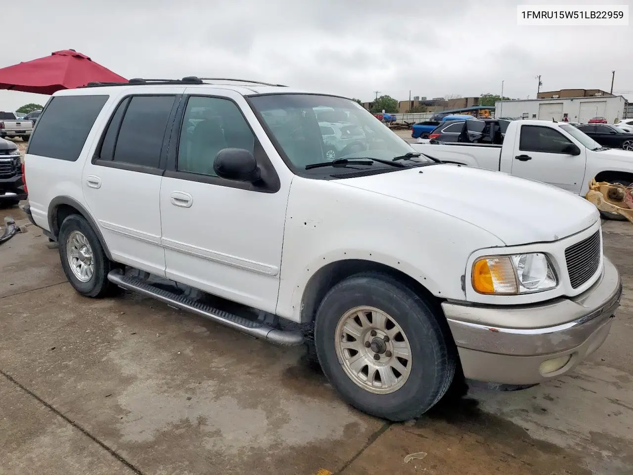 2001 Ford Expedition Xlt VIN: 1FMRU15W51LB22959 Lot: 51679905