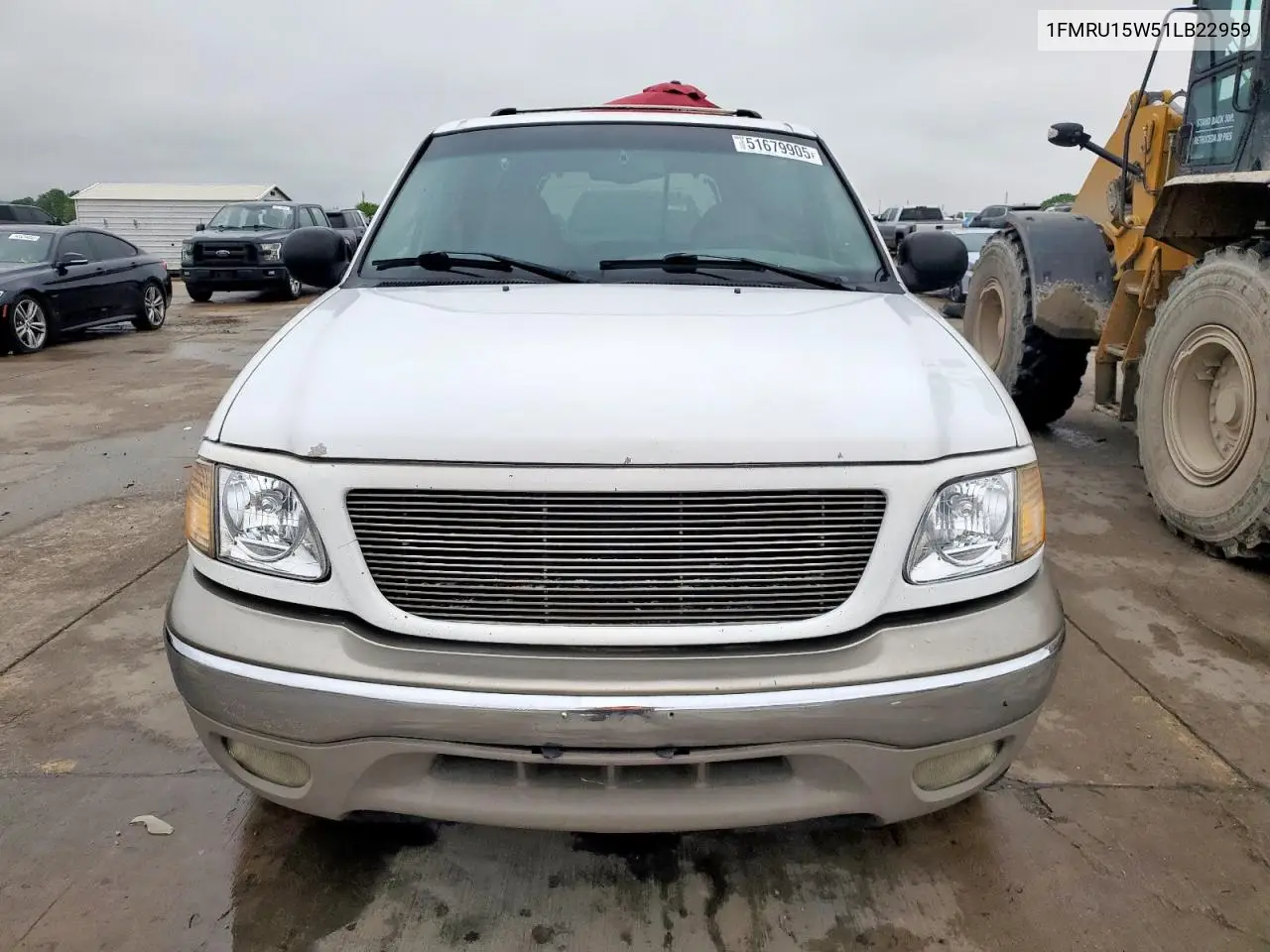 2001 Ford Expedition Xlt VIN: 1FMRU15W51LB22959 Lot: 51679905
