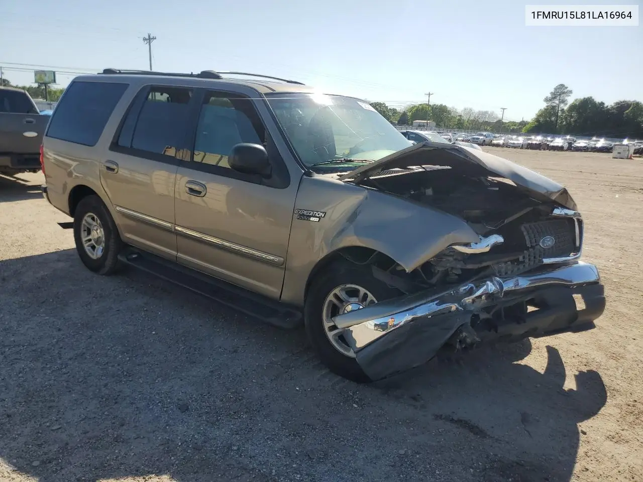 2001 Ford Expedition Xlt VIN: 1FMRU15L81LA16964 Lot: 52629135