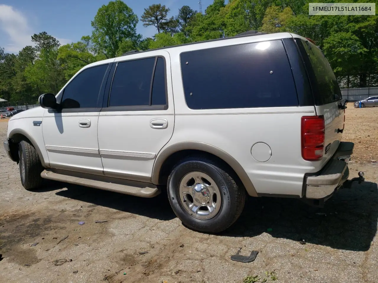 2001 Ford Expedition Eddie Bauer VIN: 1FMEU17L51LA11684 Lot: 53034785
