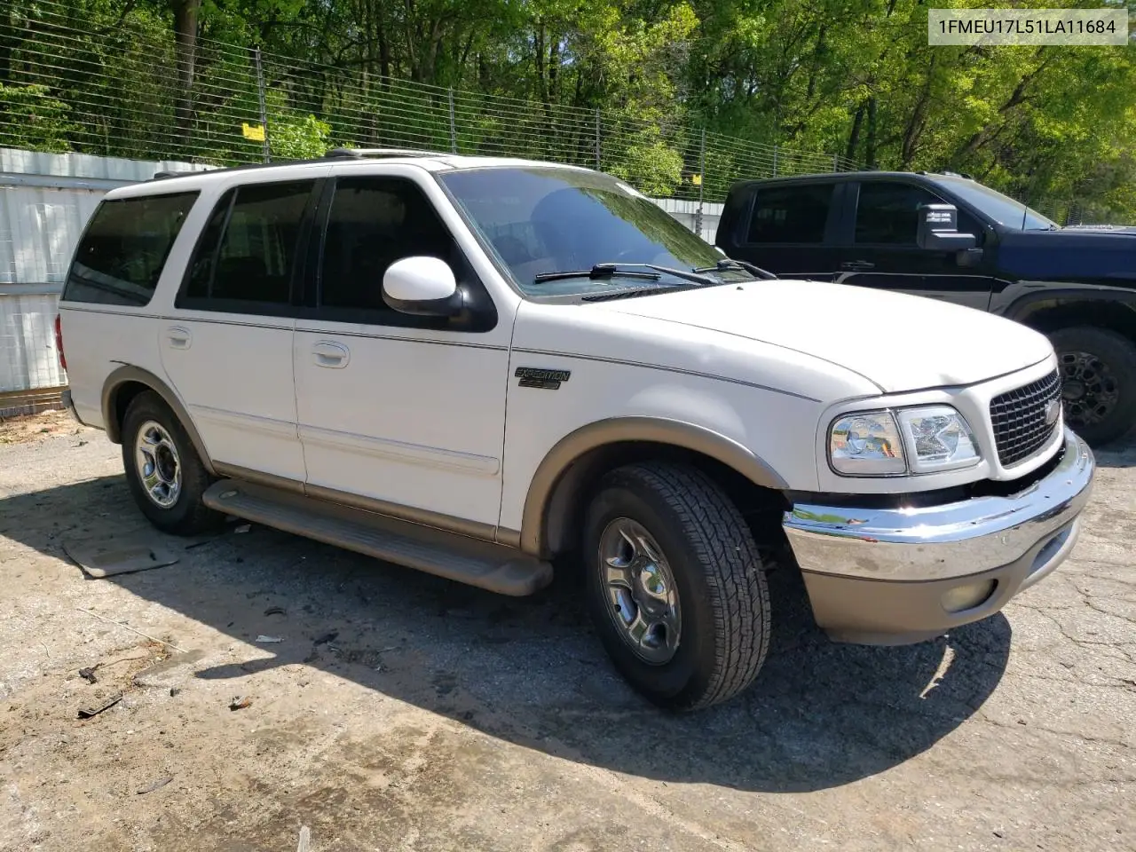 2001 Ford Expedition Eddie Bauer VIN: 1FMEU17L51LA11684 Lot: 53034785