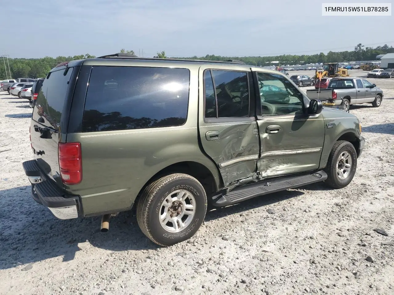 2001 Ford Expedition Xlt VIN: 1FMRU15W51LB78285 Lot: 54914745
