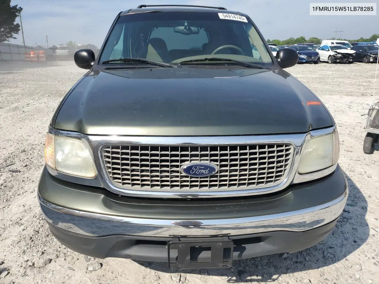 2001 Ford Expedition Xlt VIN: 1FMRU15W51LB78285 Lot: 54914745