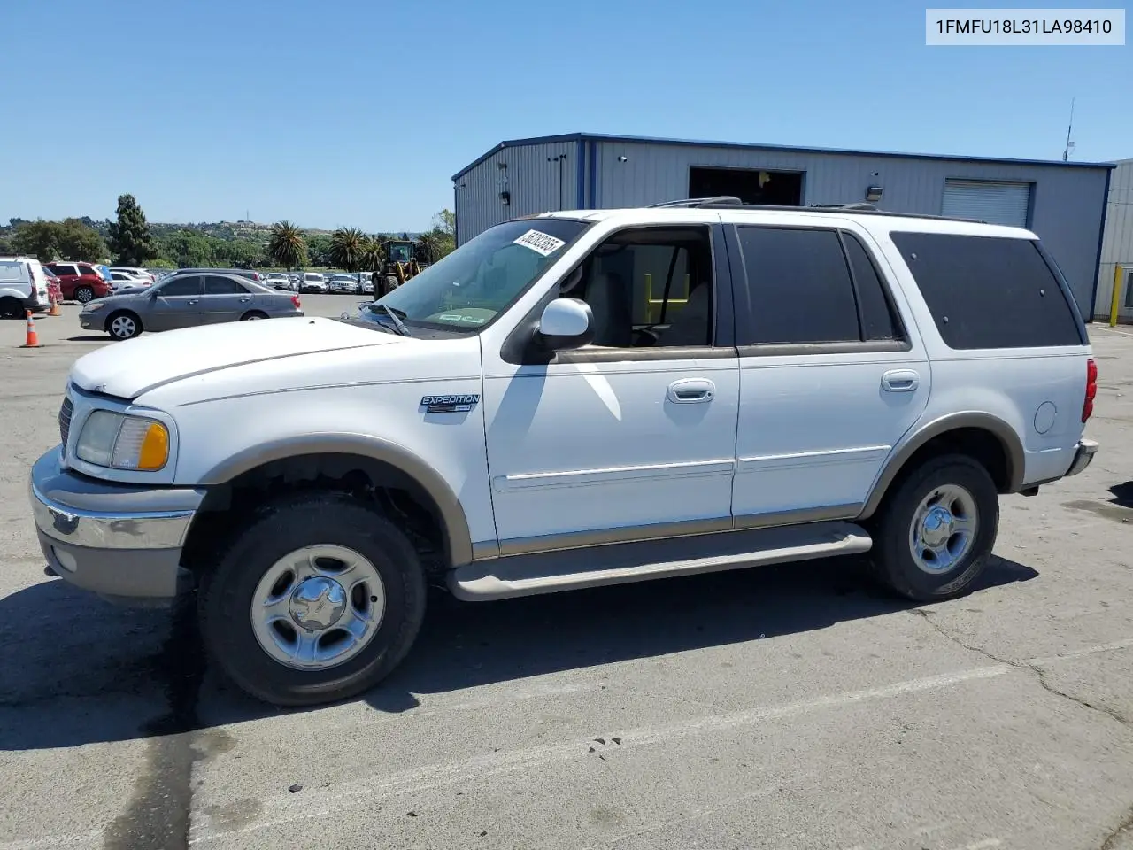 2001 Ford Expedition Eddie Bauer VIN: 1FMFU18L31LA98410 Lot: 56282365