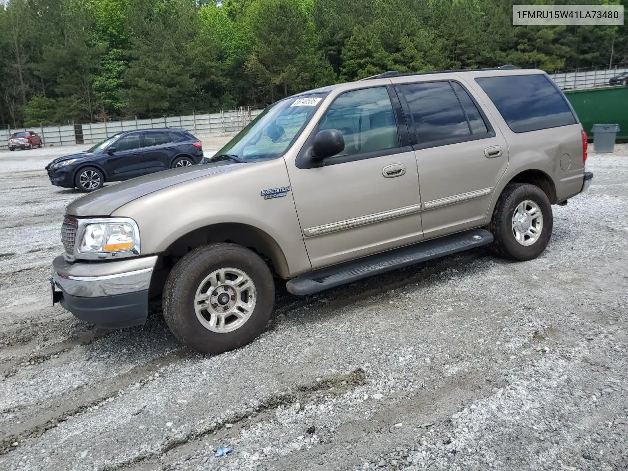2001 Ford Expedition Xlt VIN: 1FMRU15W41LA73480 Lot: 56740535