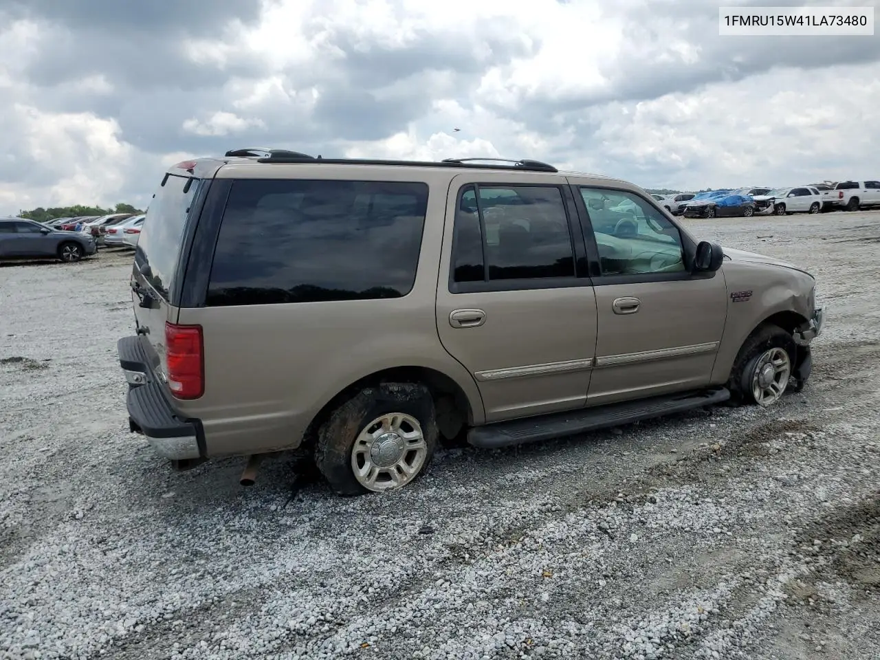 2001 Ford Expedition Xlt VIN: 1FMRU15W41LA73480 Lot: 56740535