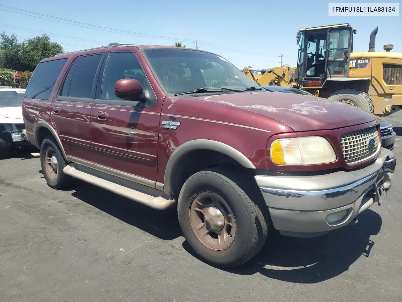 2001 Ford Expedition Eddie Bauer VIN: 1FMPU18L11LA83134 Lot: 60372085