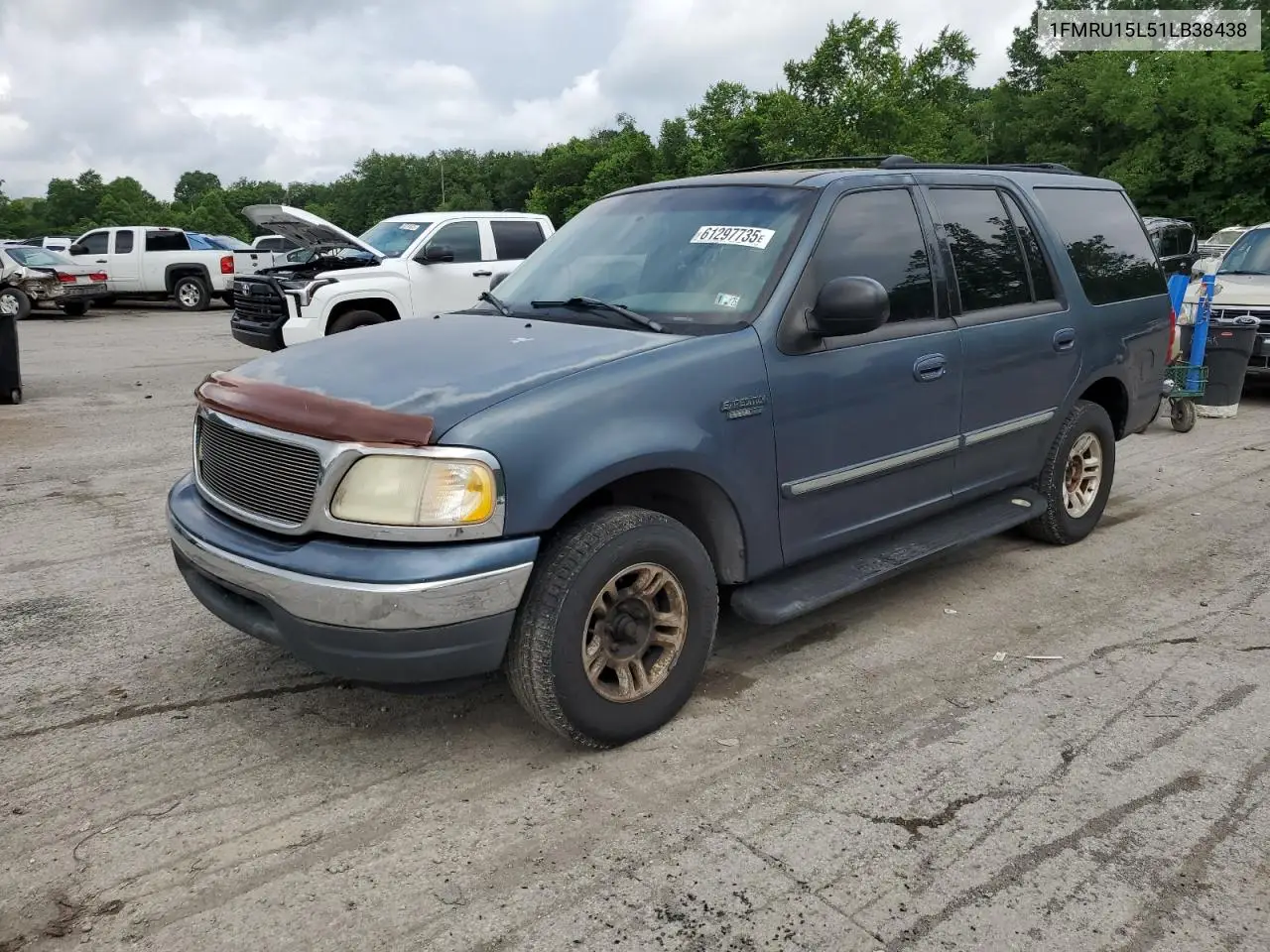 2001 Ford Expedition Xlt VIN: 1FMRU15L51LB38438 Lot: 61297735