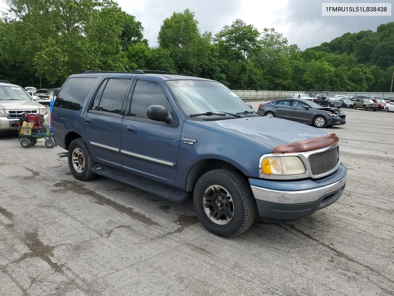2001 Ford Expedition Xlt VIN: 1FMRU15L51LB38438 Lot: 61297735
