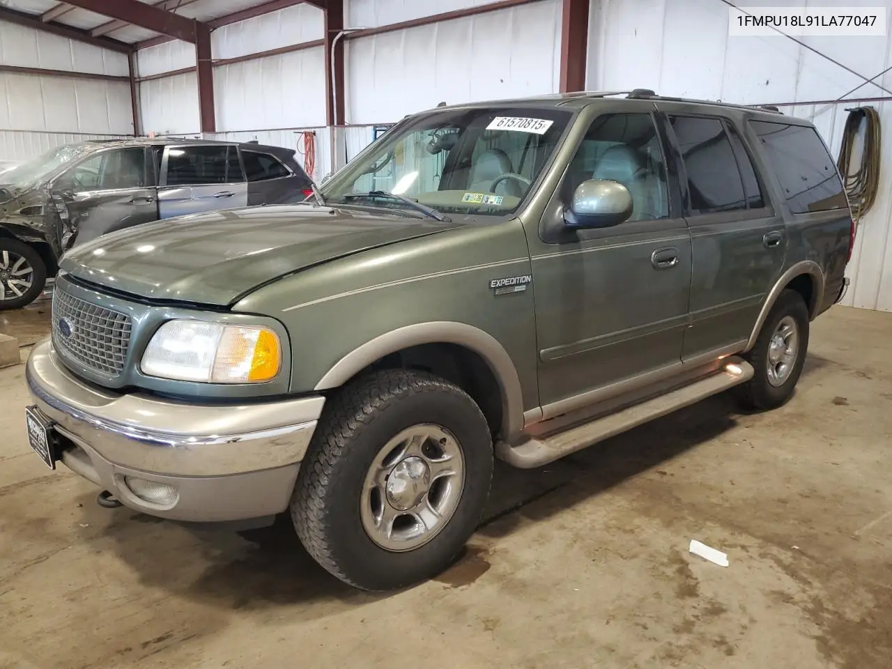 2001 Ford Expedition Eddie Bauer VIN: 1FMPU18L91LA77047 Lot: 61570815