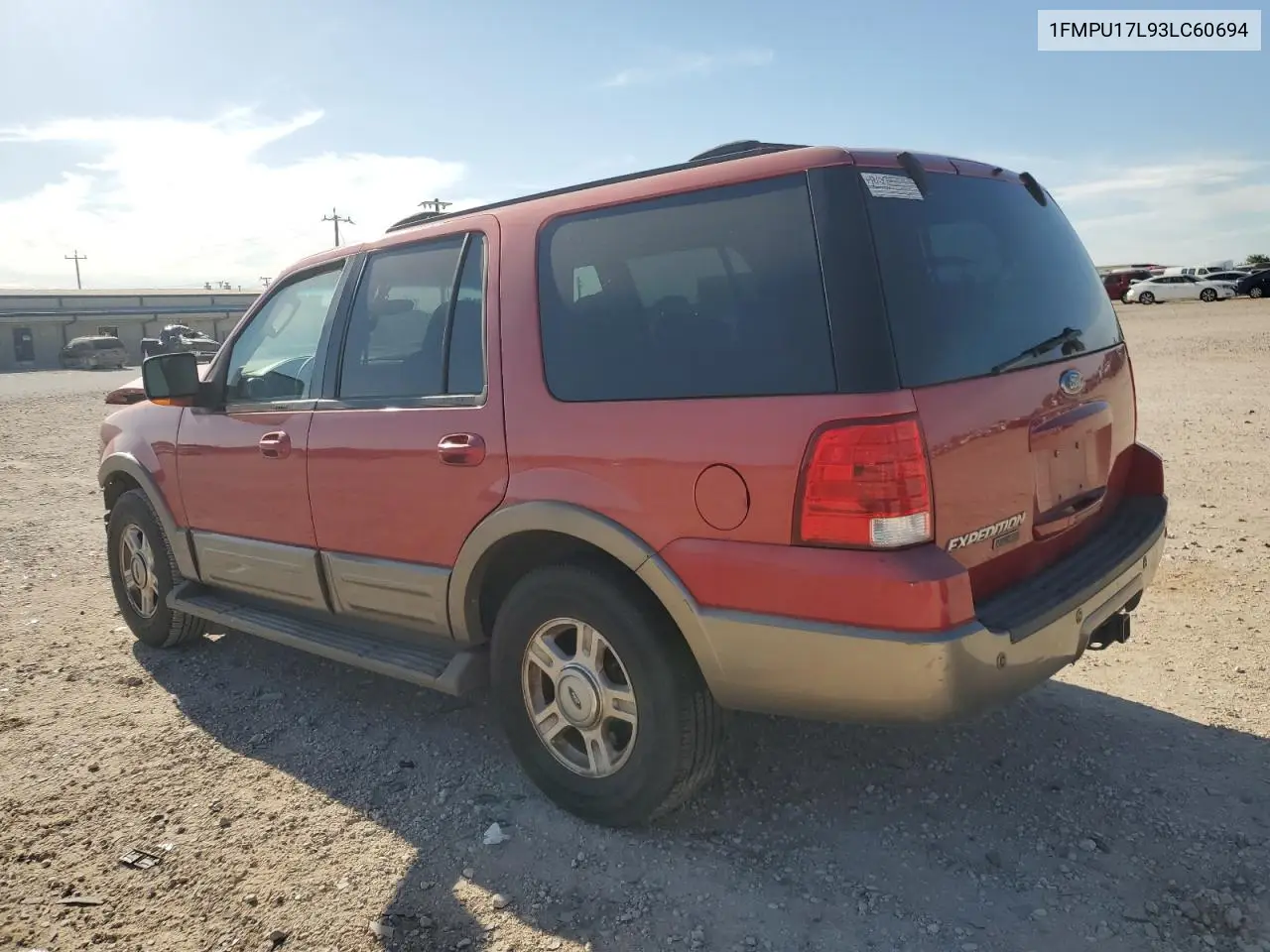 2003 Ford Expedition Eddie Bauer VIN: 1FMPU17L93LC60694 Lot: 56562615