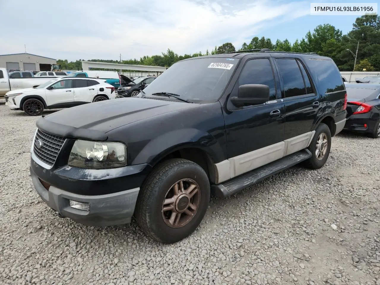 2003 Ford Expedition Xlt VIN: 1FMPU16L93LB61956 Lot: 62904765