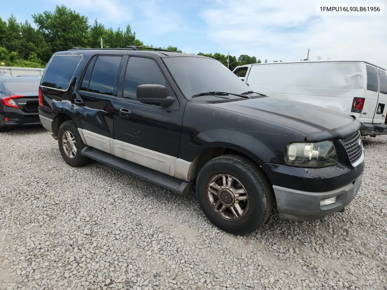 2003 Ford Expedition Xlt VIN: 1FMPU16L93LB61956 Lot: 62904765