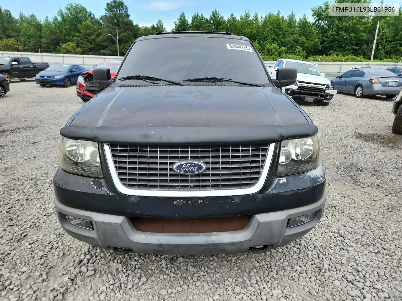2003 Ford Expedition Xlt VIN: 1FMPU16L93LB61956 Lot: 62904765