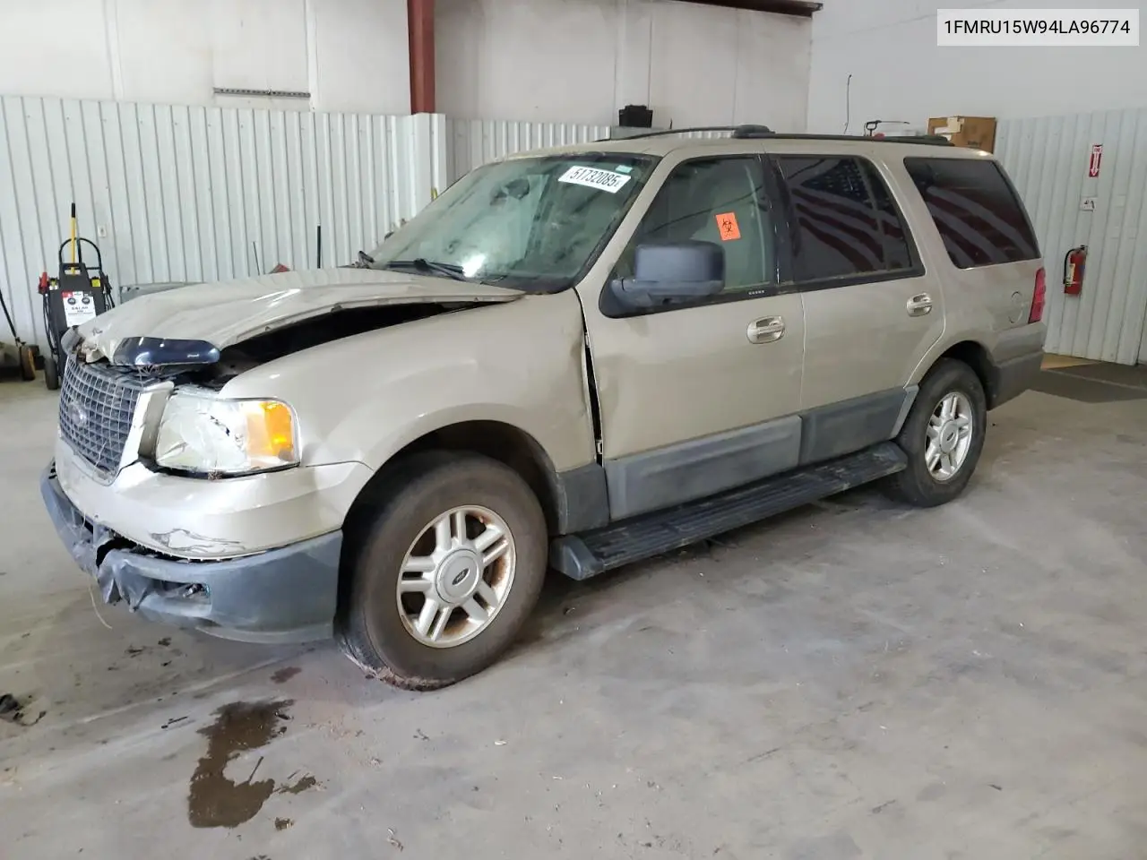 2004 Ford Expedition Xlt VIN: 1FMRU15W94LA96774 Lot: 51732085