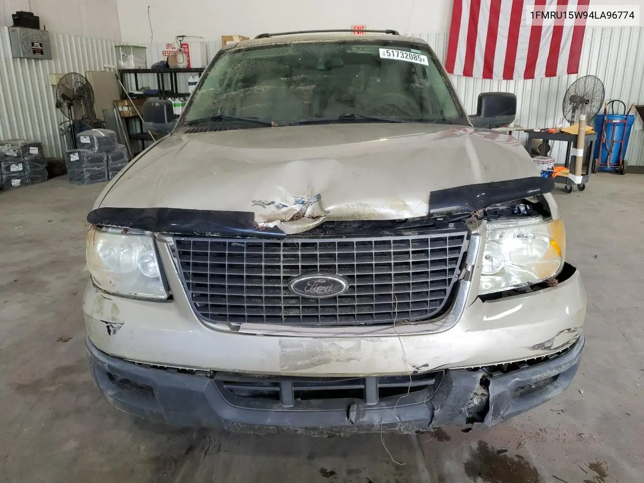 2004 Ford Expedition Xlt VIN: 1FMRU15W94LA96774 Lot: 51732085