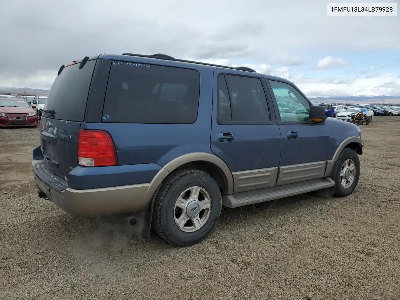 2004 Ford Expedition Eddie Bauer VIN: 1FMFU18L34LB79928 Lot: 51778635