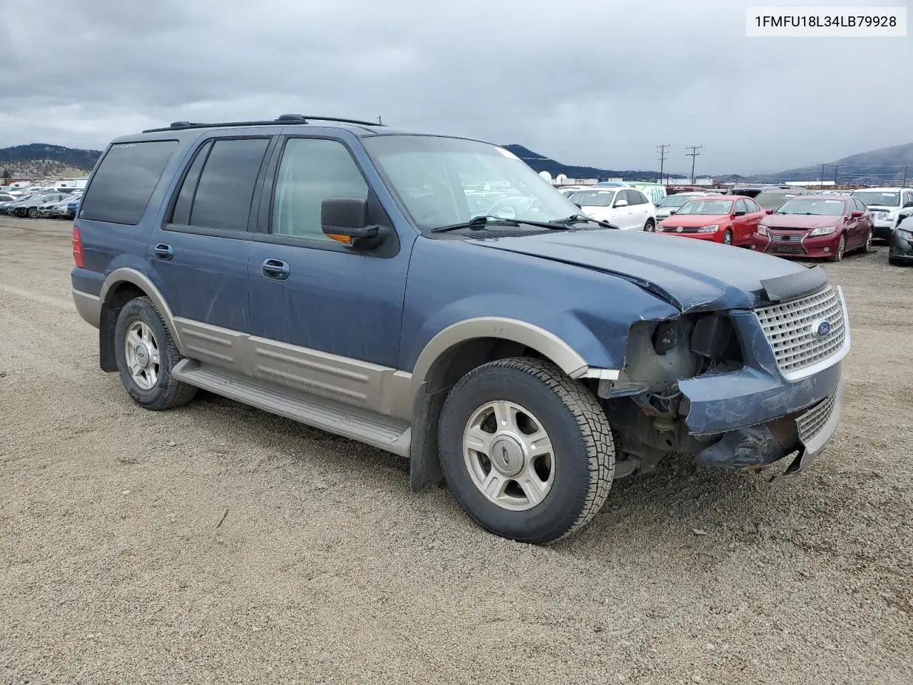 2004 Ford Expedition Eddie Bauer VIN: 1FMFU18L34LB79928 Lot: 51778635