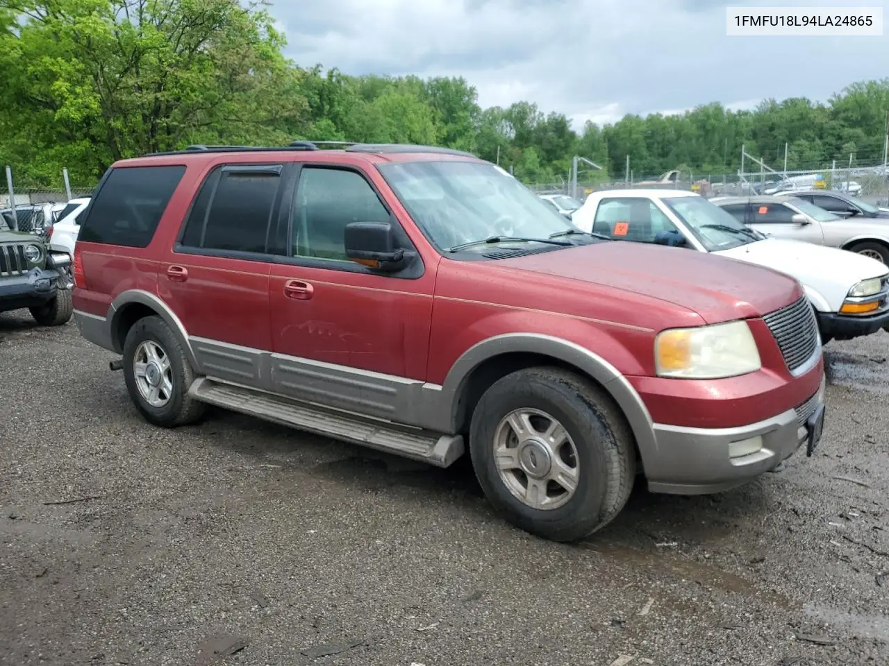 2004 Ford Expedition Eddie Bauer VIN: 1FMFU18L94LA24865 Lot: 55448555
