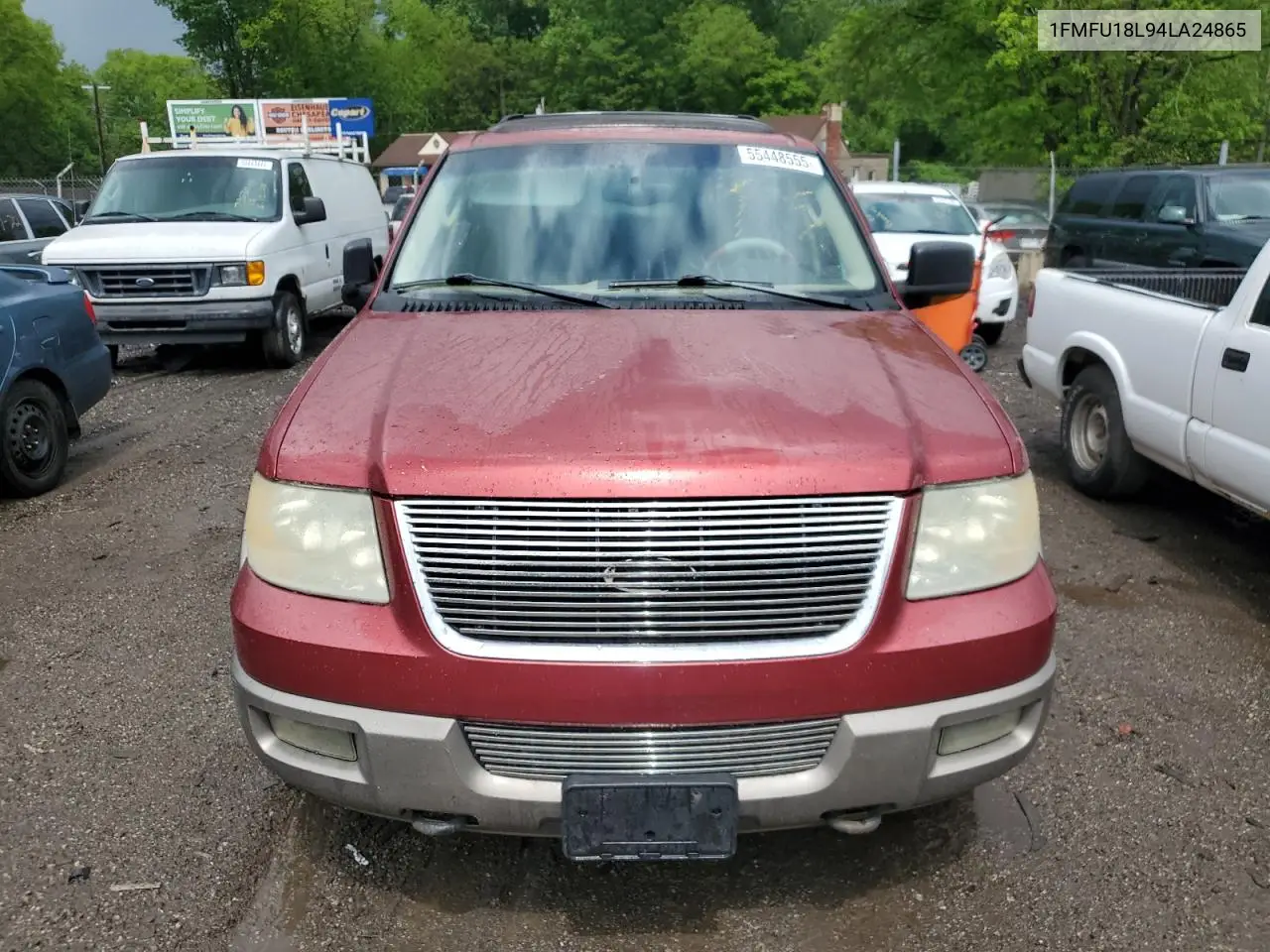 2004 Ford Expedition Eddie Bauer VIN: 1FMFU18L94LA24865 Lot: 55448555