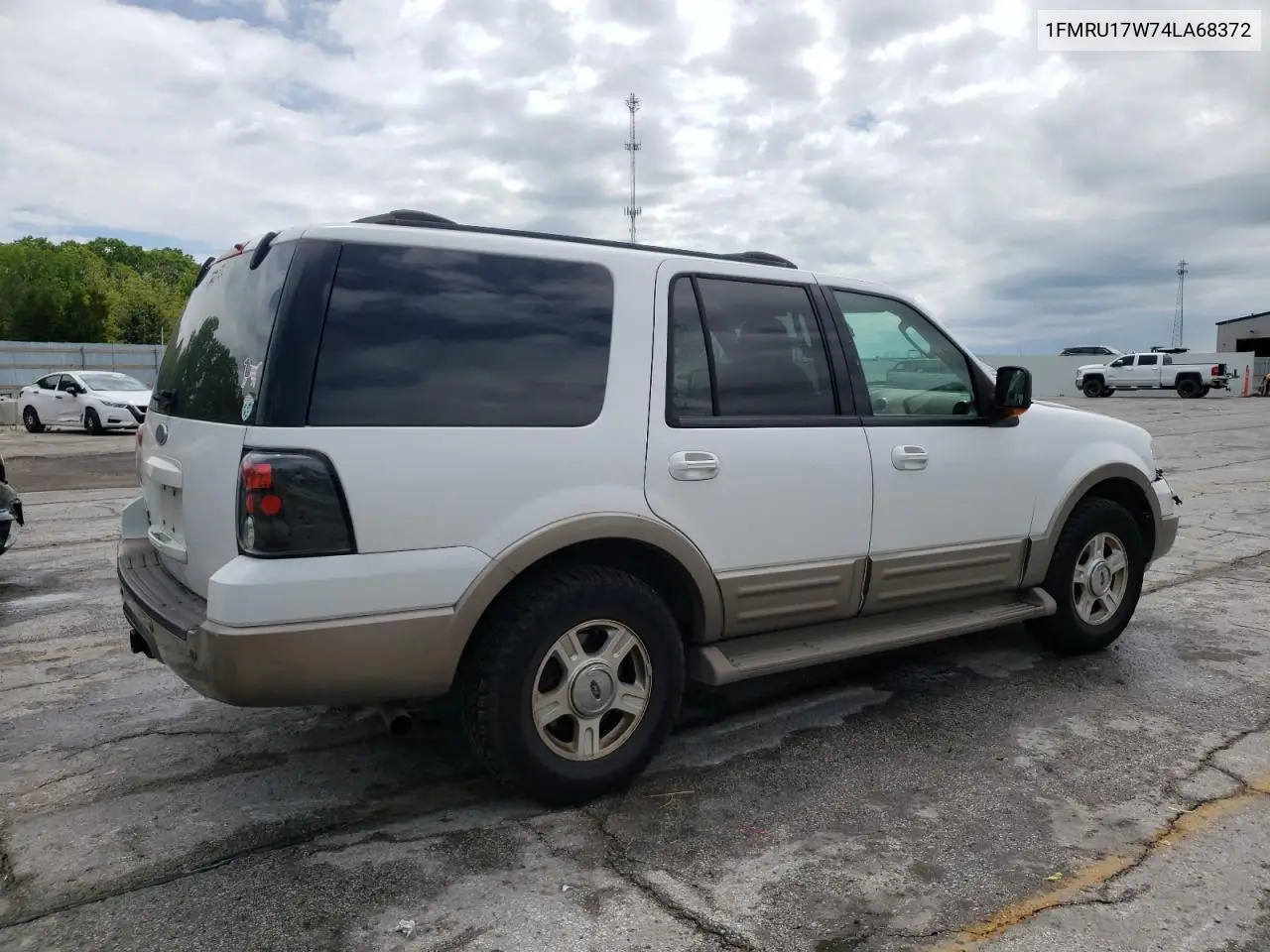 2004 Ford Expedition Eddie Bauer VIN: 1FMRU17W74LA68372 Lot: 56393515