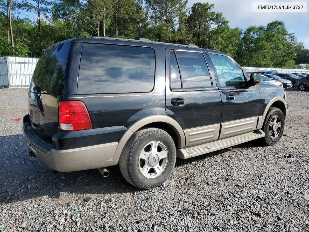 2004 Ford Expedition Eddie Bauer VIN: 1FMFU17L94LB43727 Lot: 56572615