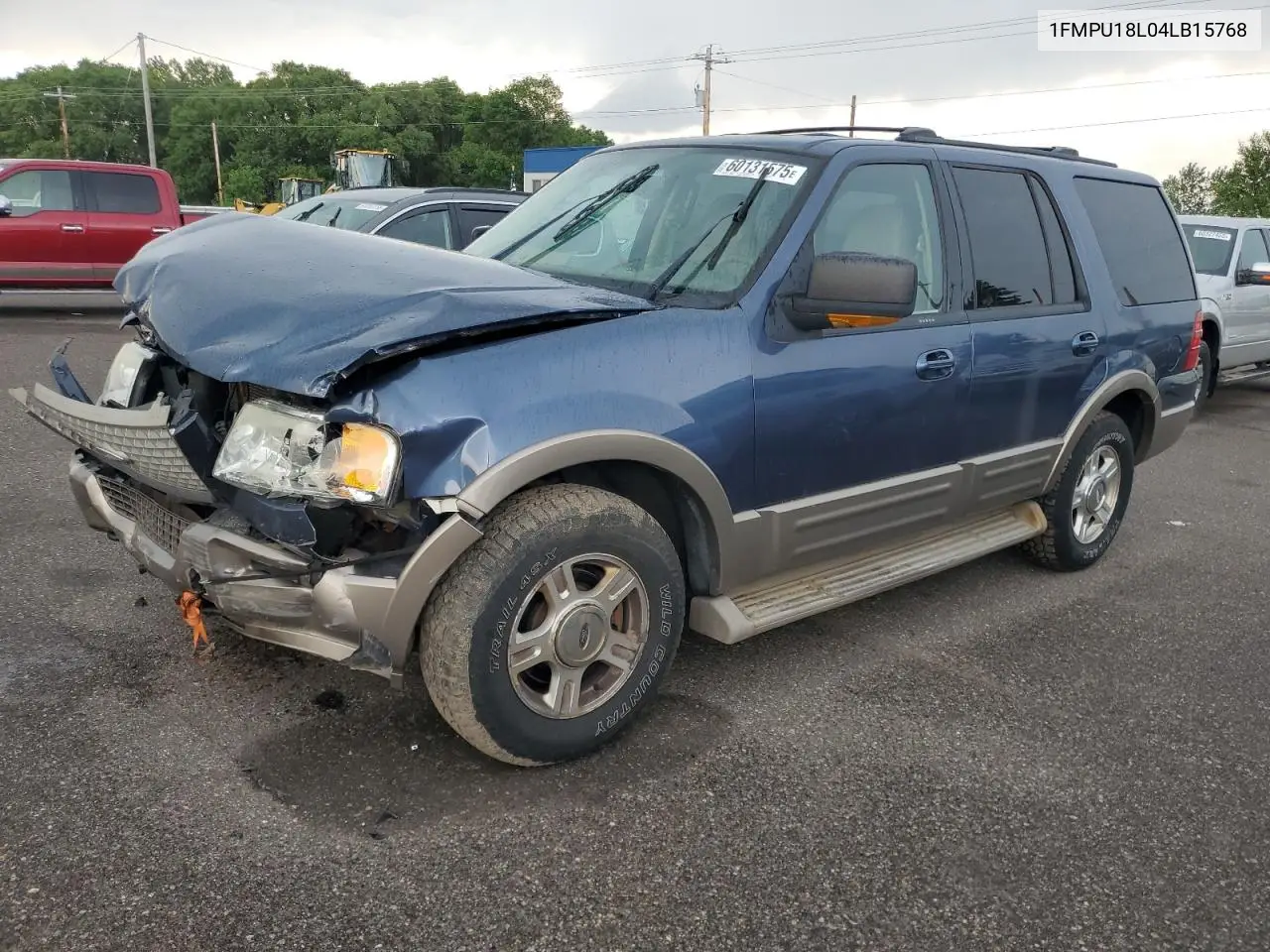 2004 Ford Expedition Eddie Bauer VIN: 1FMPU18L04LB15768 Lot: 60131575