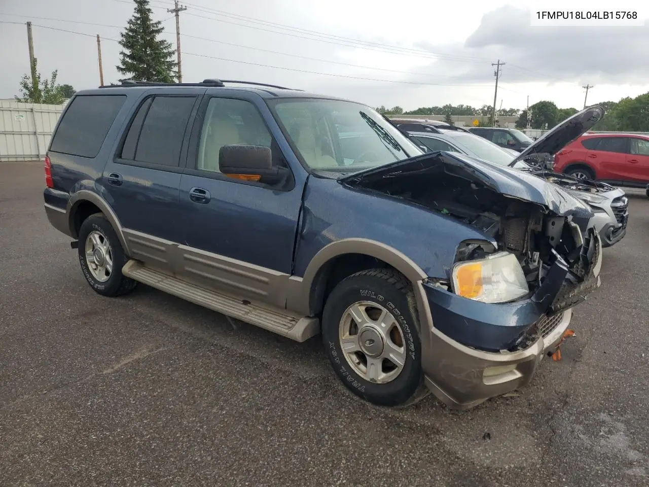 2004 Ford Expedition Eddie Bauer VIN: 1FMPU18L04LB15768 Lot: 60131575