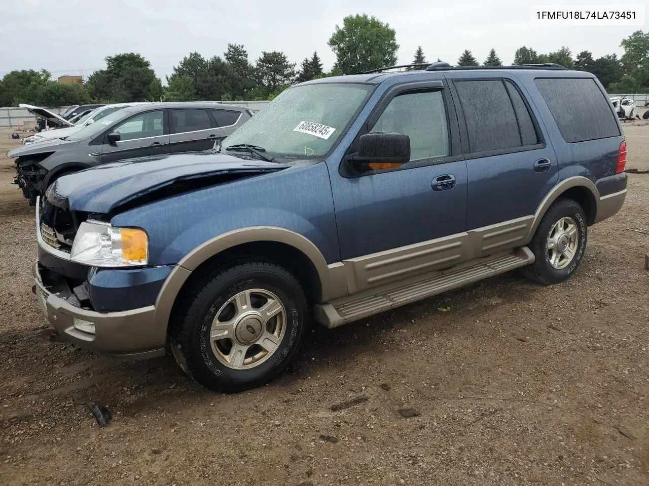 2004 Ford Expedition Eddie Bauer VIN: 1FMFU18L74LA73451 Lot: 60858245
