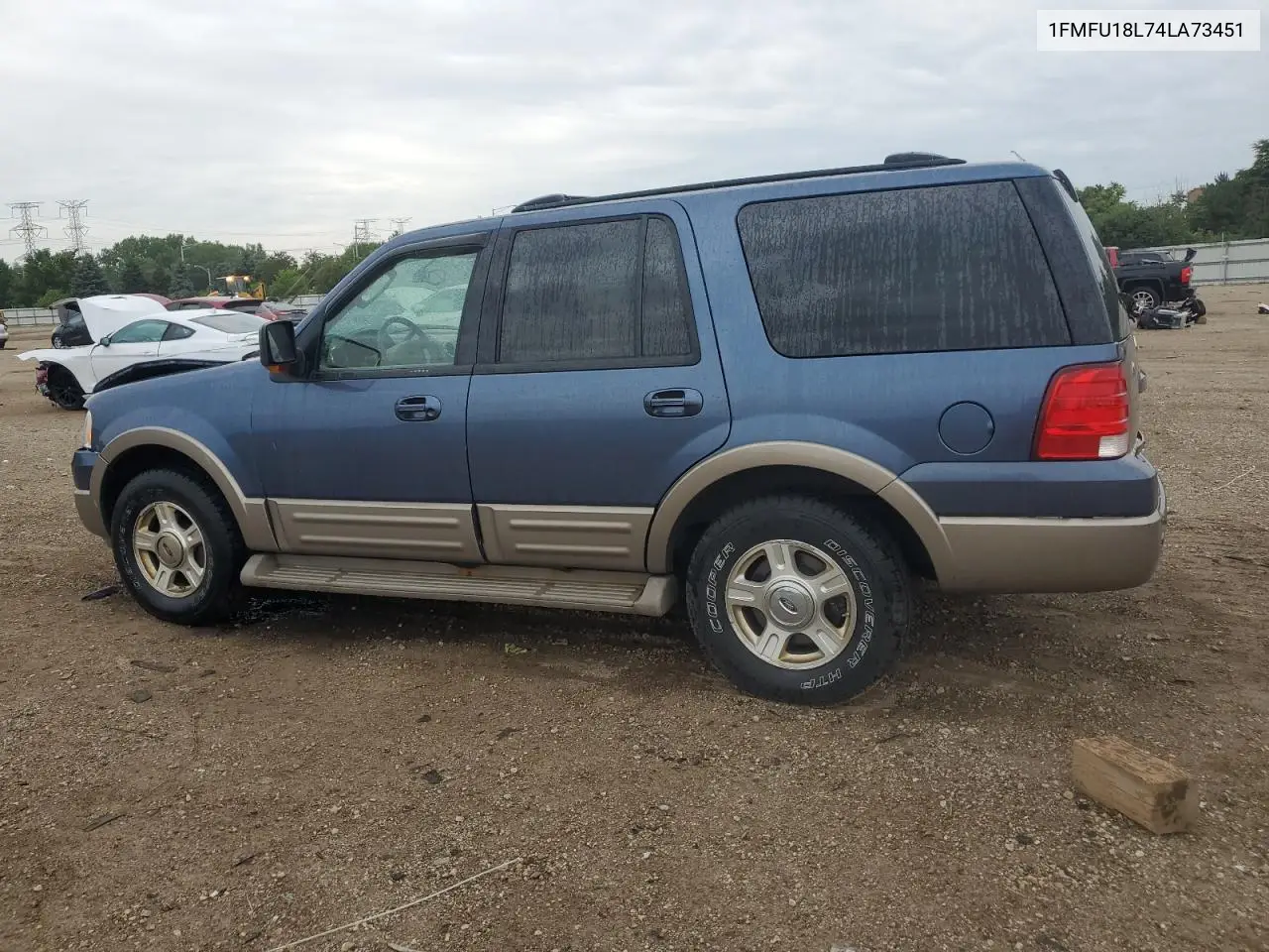 2004 Ford Expedition Eddie Bauer VIN: 1FMFU18L74LA73451 Lot: 60858245