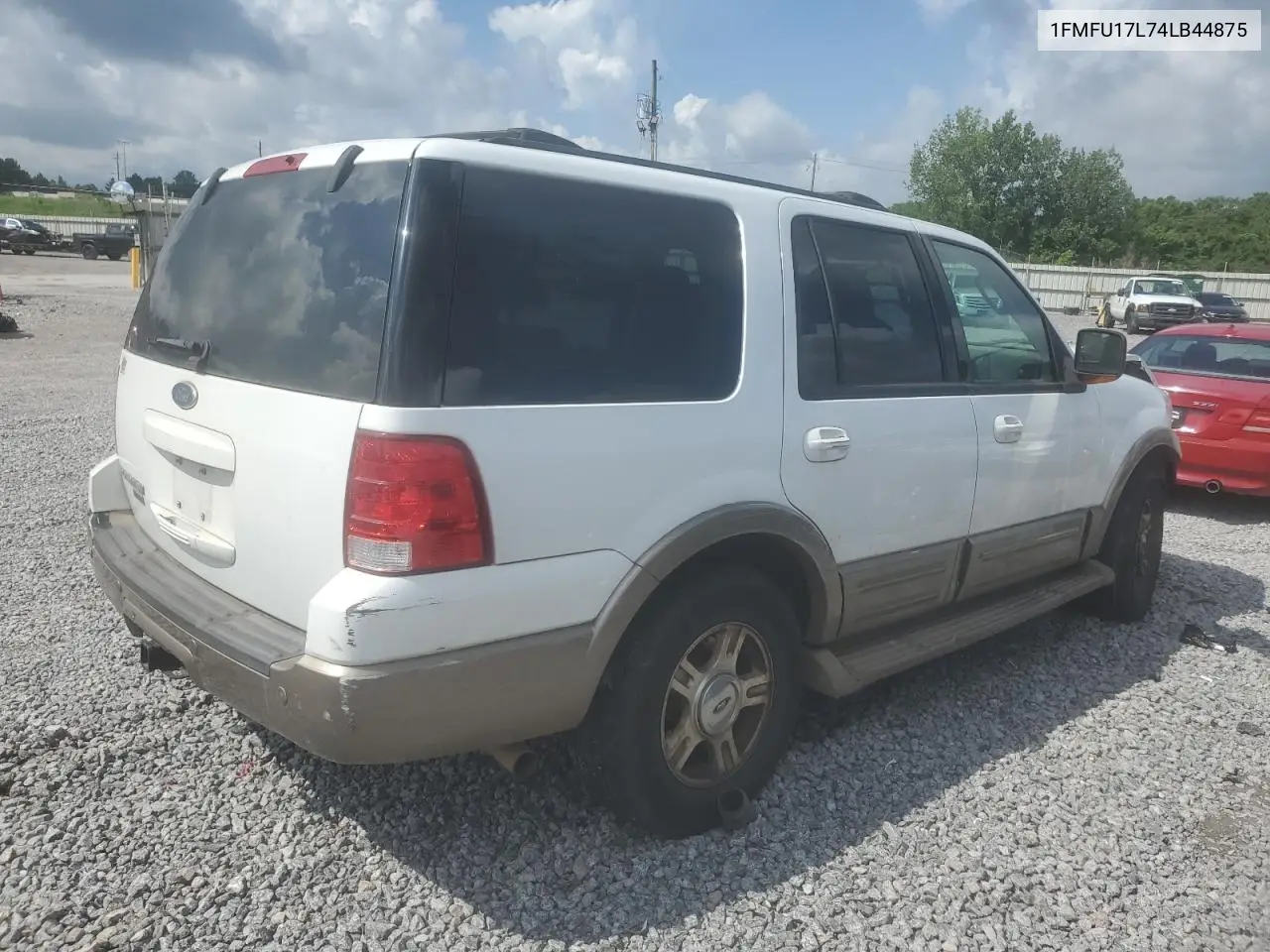 2004 Ford Expedition Eddie Bauer VIN: 1FMFU17L74LB44875 Lot: 61228355