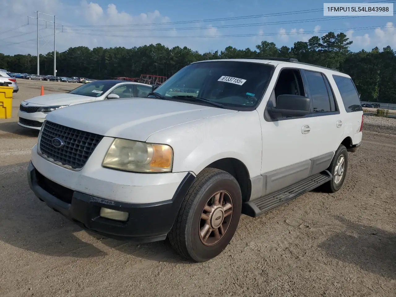 2004 Ford Expedition Xlt VIN: 1FMPU15L54LB43988 Lot: 61337155
