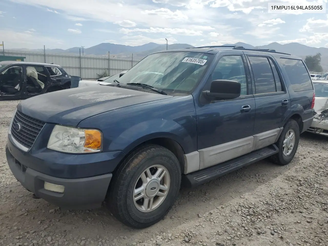 2004 Ford Expedition Xlt VIN: 1FMPU16L94LA55055 Lot: 61635705
