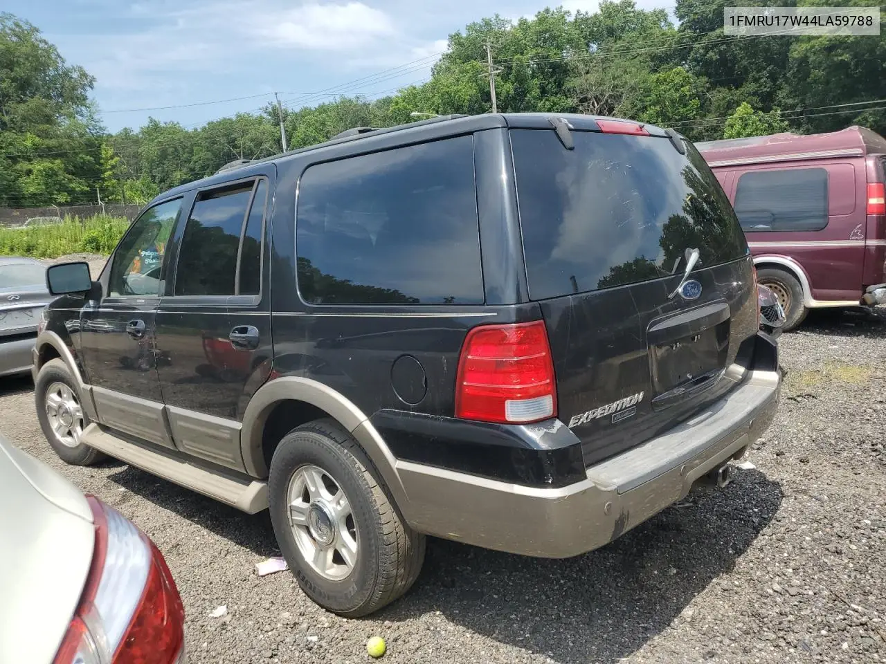 2004 Ford Expedition Eddie Bauer VIN: 1FMRU17W44LA59788 Lot: 62680405