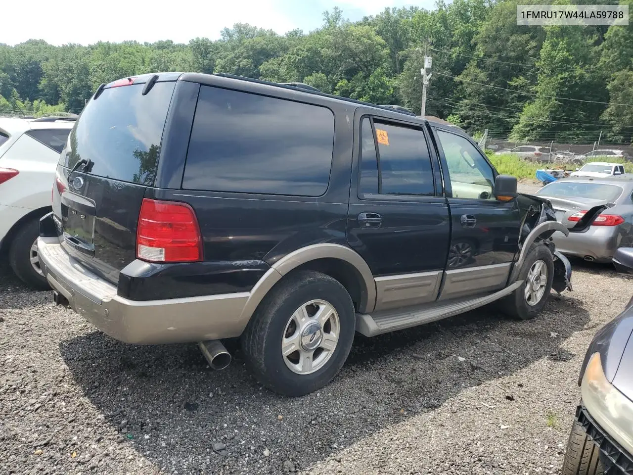2004 Ford Expedition Eddie Bauer VIN: 1FMRU17W44LA59788 Lot: 62680405