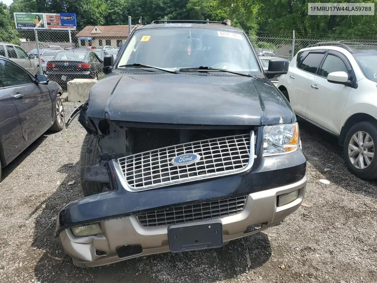 2004 Ford Expedition Eddie Bauer VIN: 1FMRU17W44LA59788 Lot: 62680405