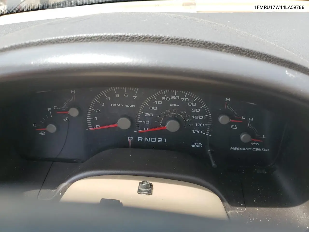 2004 Ford Expedition Eddie Bauer VIN: 1FMRU17W44LA59788 Lot: 62680405