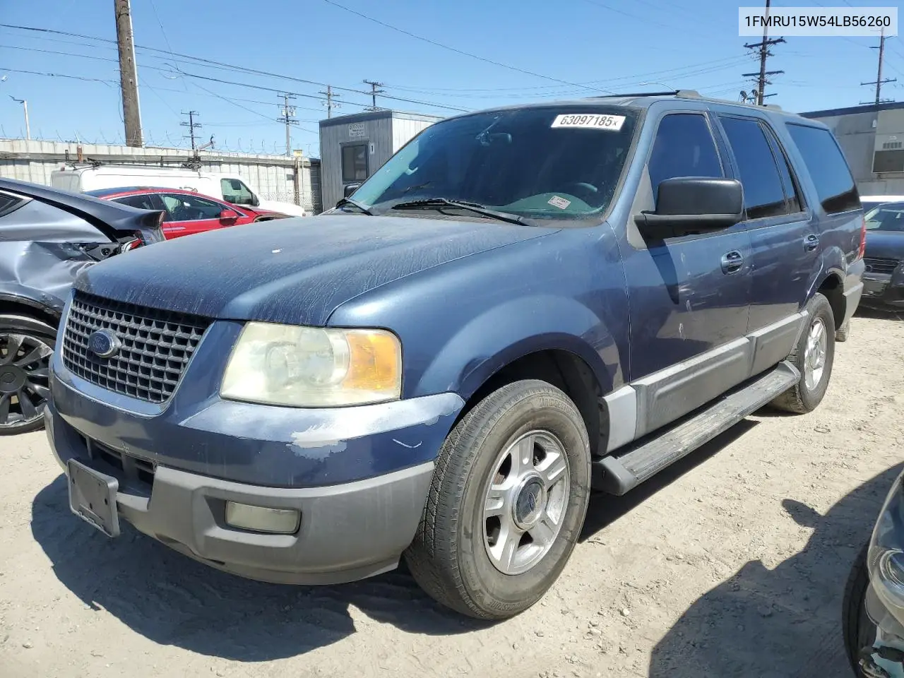2004 Ford Expedition Xlt VIN: 1FMRU15W54LB56260 Lot: 63097185