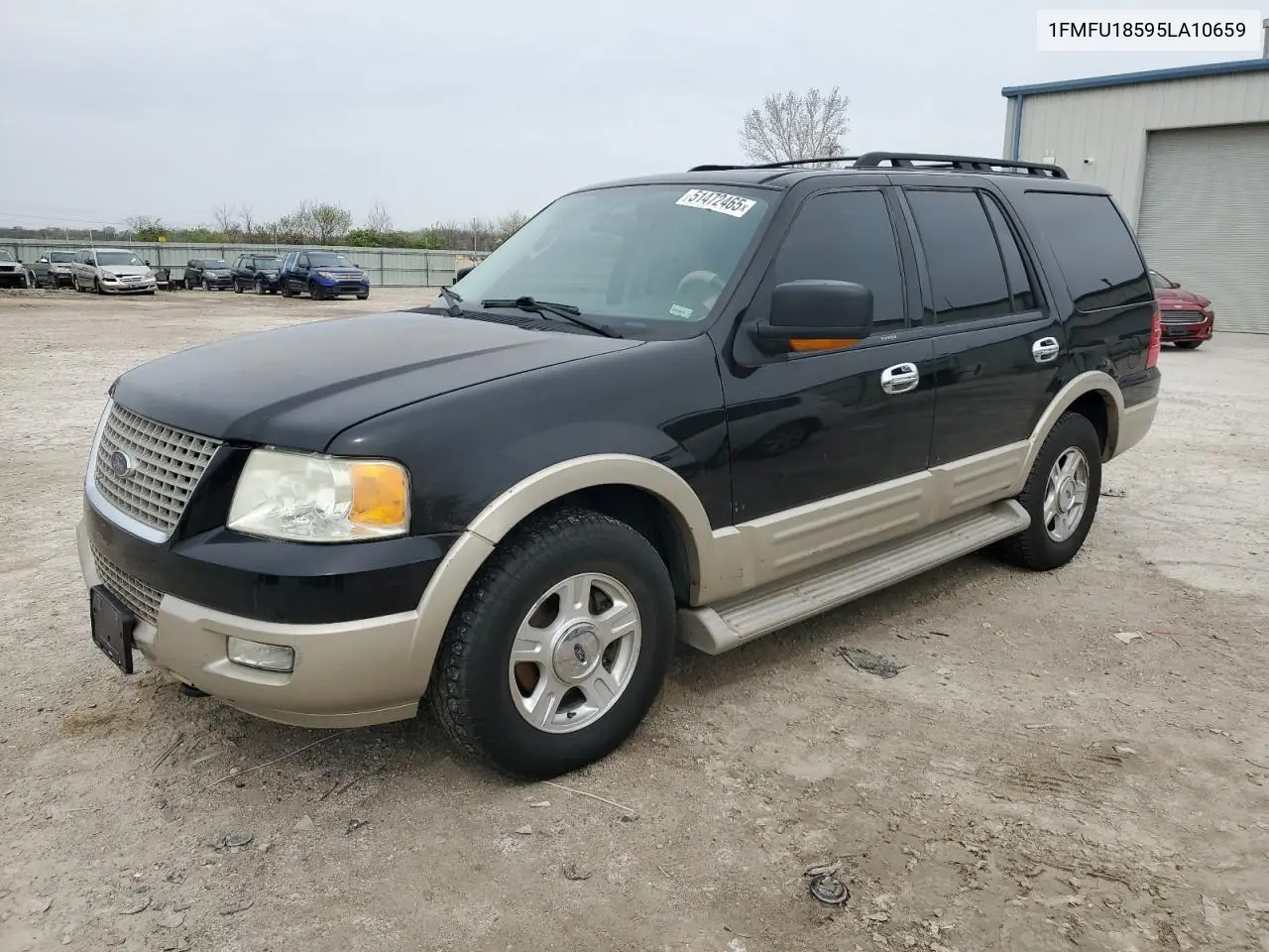 2005 Ford Expedition Eddie Bauer VIN: 1FMFU18595LA10659 Lot: 51472465