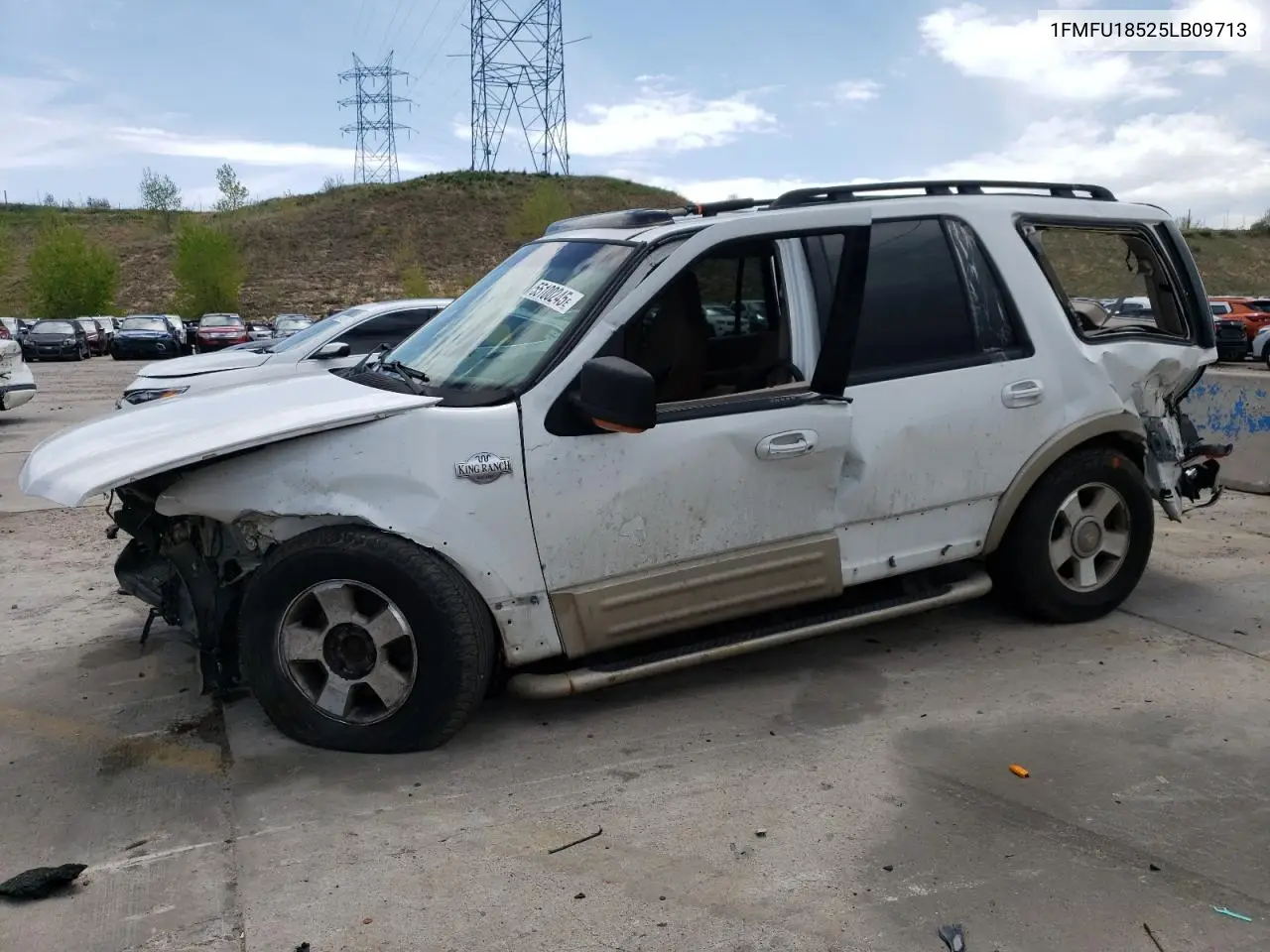2005 Ford Expedition Eddie Bauer VIN: 1FMFU18525LB09713 Lot: 55100245