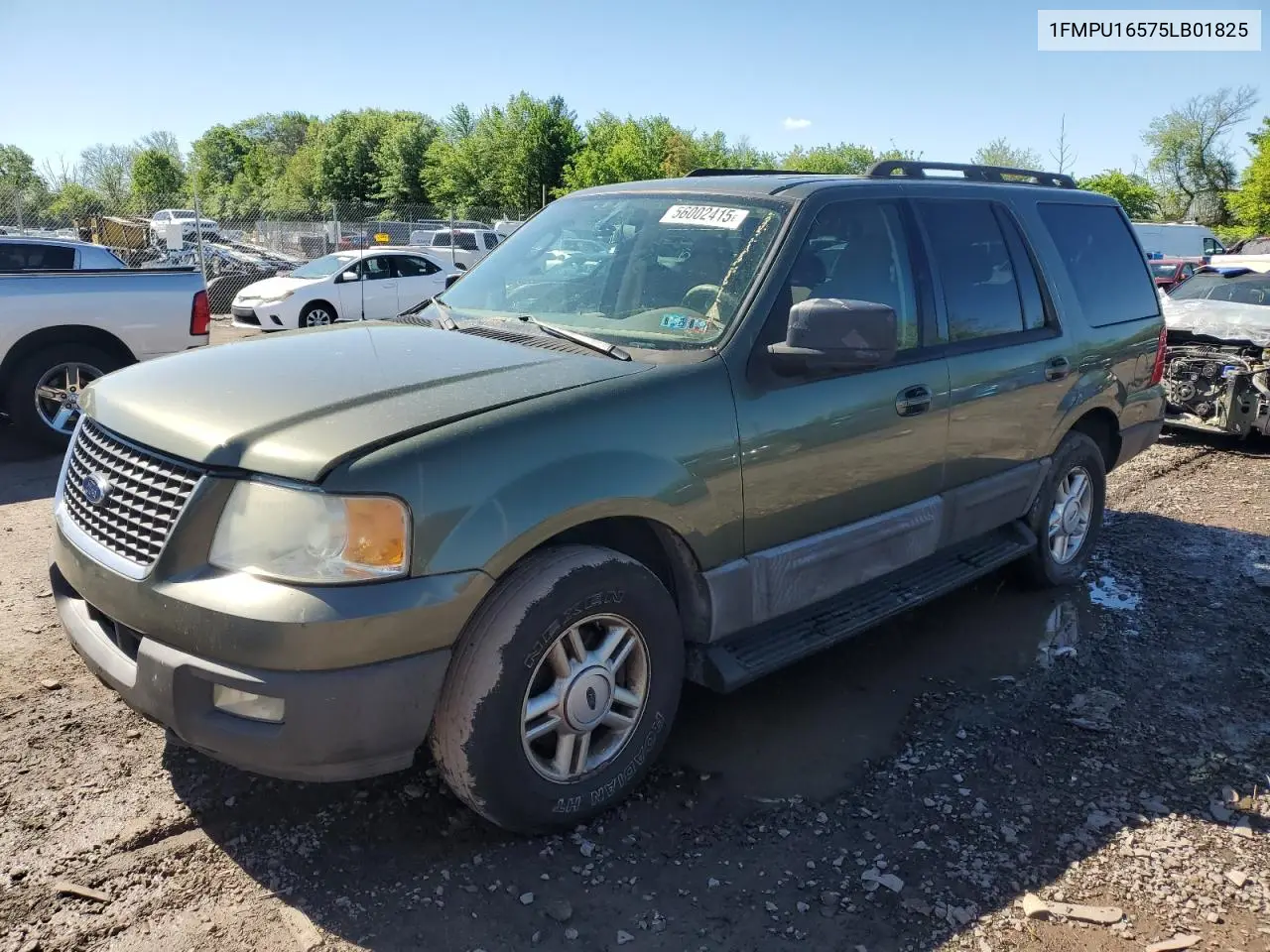 2005 Ford Expedition Xlt VIN: 1FMPU16575LB01825 Lot: 56002415