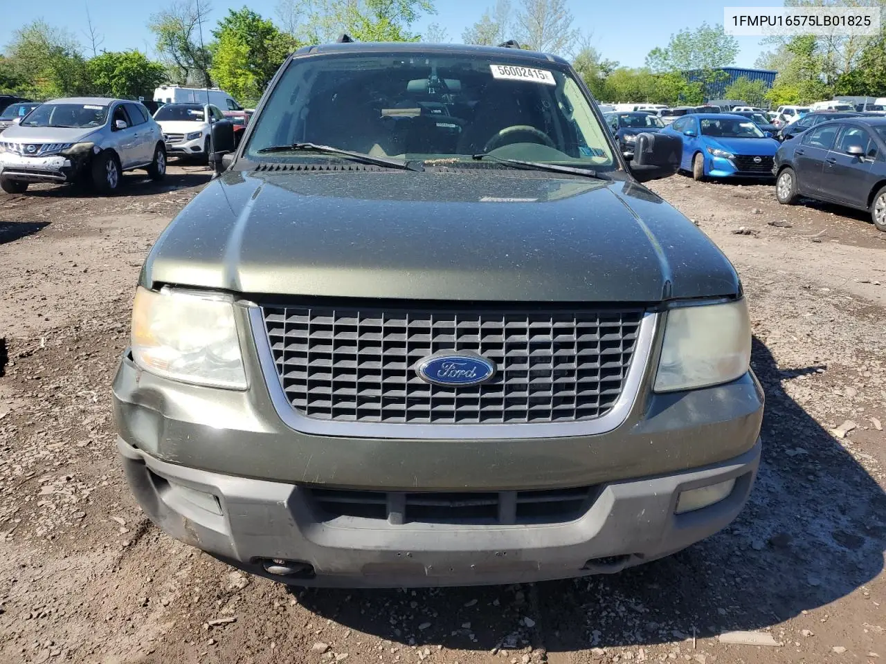 2005 Ford Expedition Xlt VIN: 1FMPU16575LB01825 Lot: 56002415