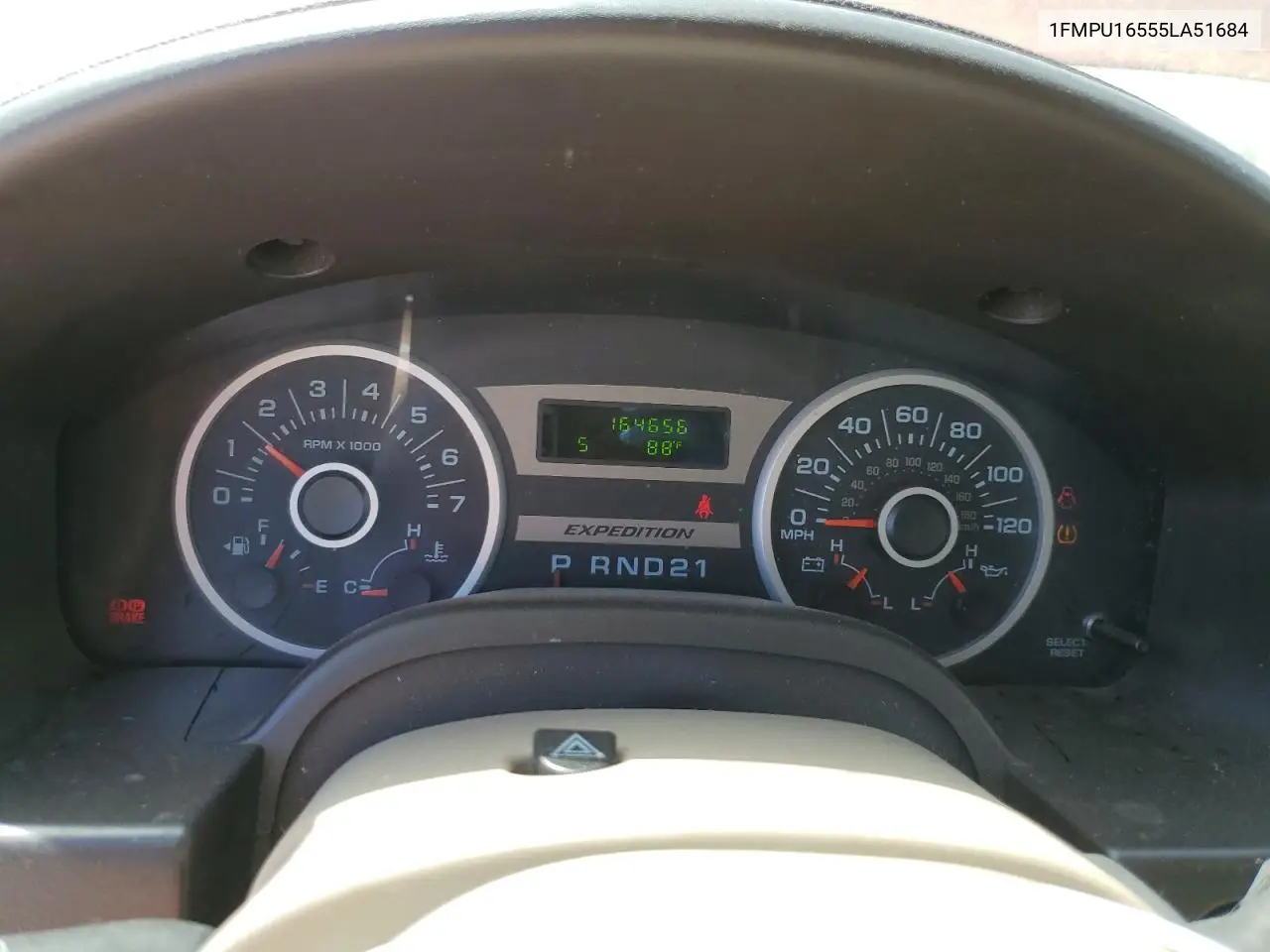 2005 Ford Expedition Xlt VIN: 1FMPU16555LA51684 Lot: 56496115